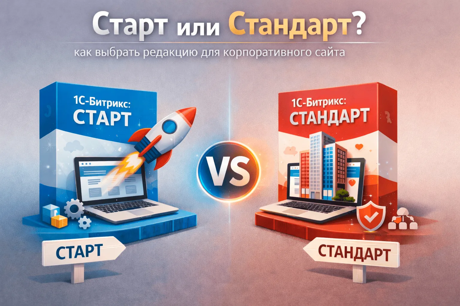Старт или Стандарт: как выбрать редакцию для корпоративного сайта в Якутске